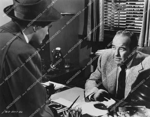crp-02128 1951 John Derek, Broderick Crawford film Scandal Sheet crp-02128