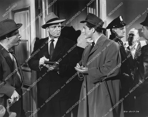 crp-02137 1951 John Derek, James Millican film Scandal Sheet crp-02137