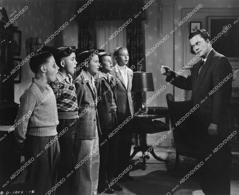 crp-02203 1944 Jim Bannon addresses the kids horror film The Soul of a Monster crp-02203
