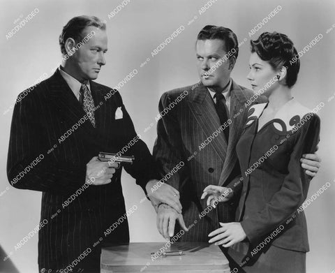crp-02213 1944 Erik Rolf, Jeanne Bates, George Macready horror film The Soul of a Monster crp-02213