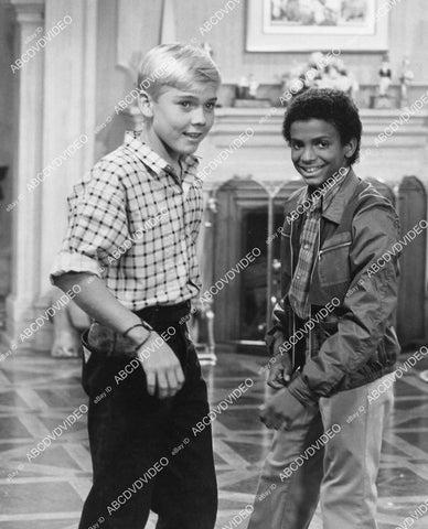 crp-02412 1984 child stars Alfonso Ribiero, Ricky Schroder TV Silver Spoons crp-02412