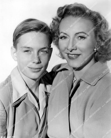 crp-24412 1947 Mark Dennis, Karen Morley film The Thirteenth Hour crp-24412