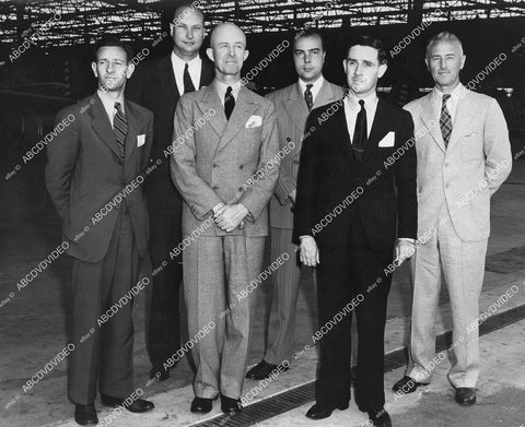 crp-02593 1940's Australian Air Force C.M. Henry, E.G. Bruce, R. Williams, W.H. Klenke Vultee Aircraft crp-02593
