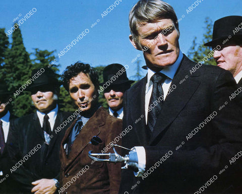 crp-02599 1974 Bradford Dillman, Chuck Connors film 99 and 44/100% Dead crp-02599