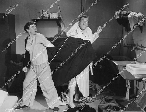 crp-02771 1953 Renie Riano, Huntz Hall Bowery Boys film Clipped Wings crp-02771