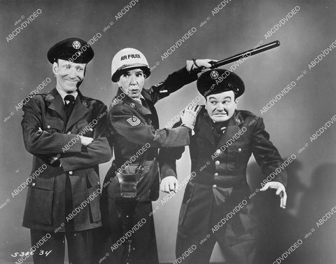 crp-02772 1953 Renie Riano, Huntz Hall, Leo Gorcey Bowery Boys film Clipped Wings crp-02772