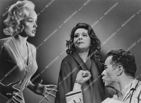 crp-00289 1960 Mamie Van Doren Pamela Mason Elisha Cook Jr film College Confidential crp-00289