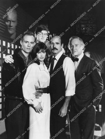 crp-03036 1987 Matt Frewer, Amanda Pays, Chris Young, Jeffrey Tambor, George Coe TV Max Headroom crp-03036