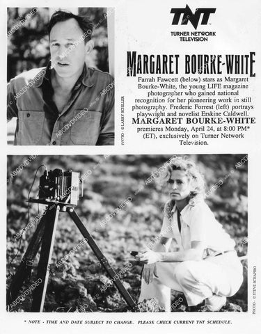 crp-03070 1989 Farrah Fawcett, Frederic Forrest TVM Margaret Bourke-White crp-03070