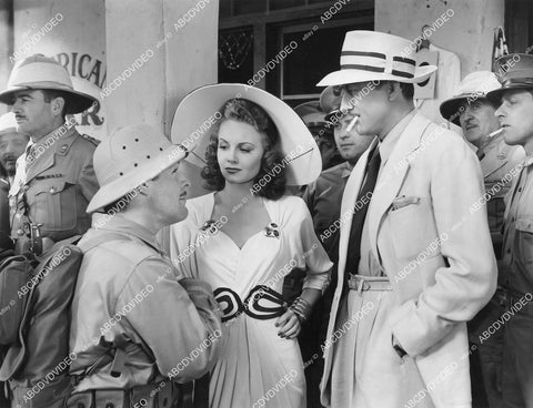 crp-03108 1942 Brian Donlevy, Janet Blair, John Emery film Two Yanks in Trinidad crp-03108