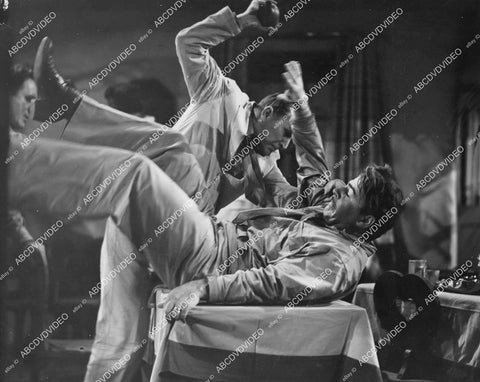 crp-03143 1942 Brian Donlevy fight sequence film Two Yanks in Trinidad crp-03143