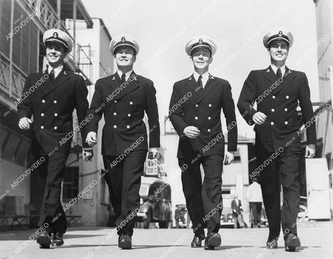 crp-03236 1942 Larry Parks, Tom Brown, Phil & Stanley Brown film Hello, Annapolis crp-03236