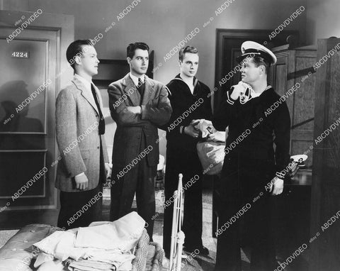 crp-03259 1942 William Blees, Stanley Brown, Larry Parks, Tom Brown film Hello, Annapolis crp-03259