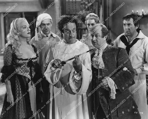 crp-03332 1937 Dorothy Tree, Luis Alberni, Chester Clute film The Great Garrick crp-03332