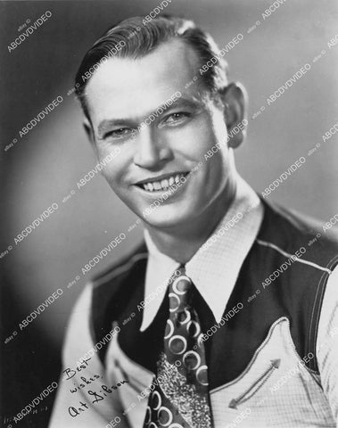 crp-03404 1930's music honky tonk rockabilly singer Art Gibson portrait crp-03404