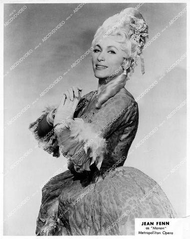 crp-03440 1940's metropolitan opera singer Jean Fenn as Manon crp-03440