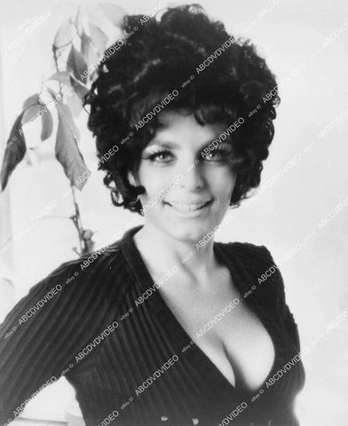crp-03482 1960's music cabaret singer busty Dana Lorge portrait crp-03482