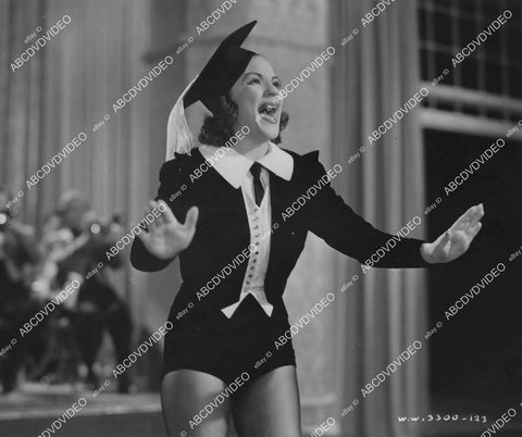 crp-03486 1940's music singer Ella Logan in cap and gown number unknown film crp-03486