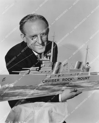 crp-03512 1944 music Kay Kyser w toy model cruiser Rocky Mount film Carolina Blues crp-03512