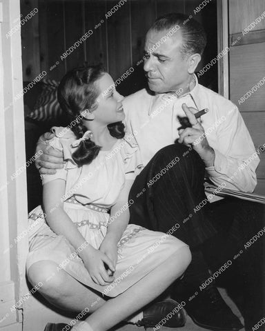 crp-03539 1947 music Jose Iturbi, Mary Eleanor Donahue on set film Three Daring Daughters crp-03539