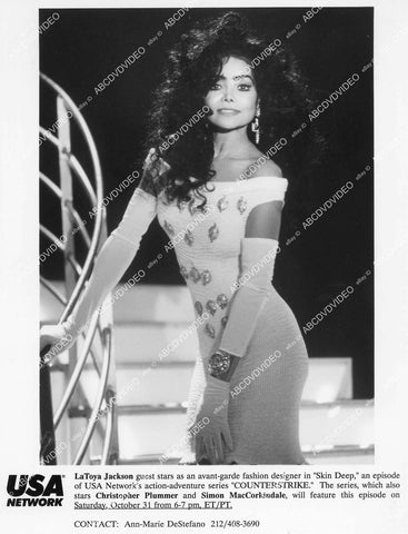 crp-03544 1990 LaToya Jackson TV Counterstrike crp-03544