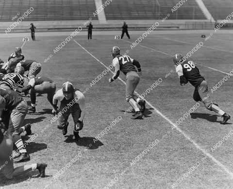 crp-00354 1941 Tom Harmon and the Wolverines on the gridiron film Harmon of Michigan crp-00354