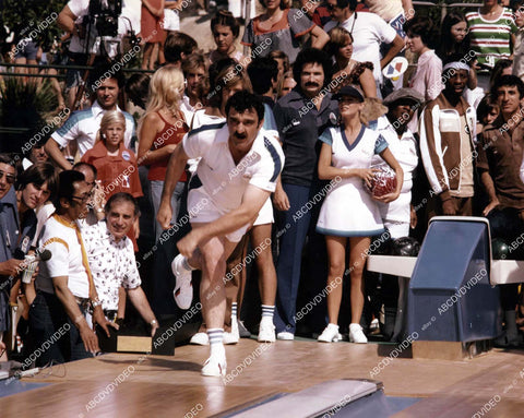 crp-03569 1976 Victor French, Gabe Kaplan, Jimmie Walker, Jamie Farr TV Celebrity Bowling crp-03569