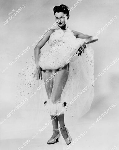 crp-00357 1948 pinup of the Pantaloon Girl Betty Byrd in her dancing panties on TV show crp-00357