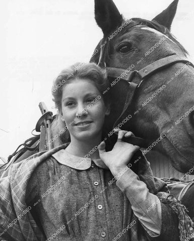 crp-03633 1964 Jena Engstrom w her horse TV The Travels of Jaimie McPheeters crp-03633