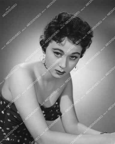 crp-03634 1956 beautiful Marla English portrait film noir A Strange Adventure crp-03634