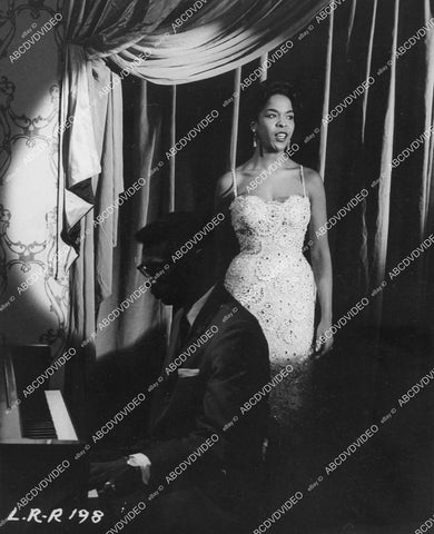 crp-03701 1958 music singer beautiful and shapely Della Reese portrait film Let's Rock crp-03701