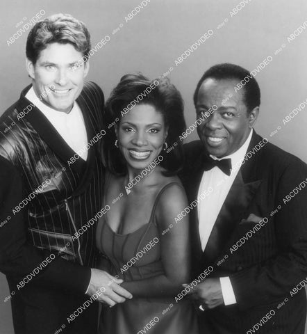 crp-03710 1996 music singers David Hasselhoff, Sheryl Lee Ralph, Lou Rawls Parade of Stars crp-03710