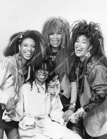 crp-03718 1987 music group Pointer Sisters, Whoopi Goldberg TV The Pointer Sisters Up All Nite crp-03718
