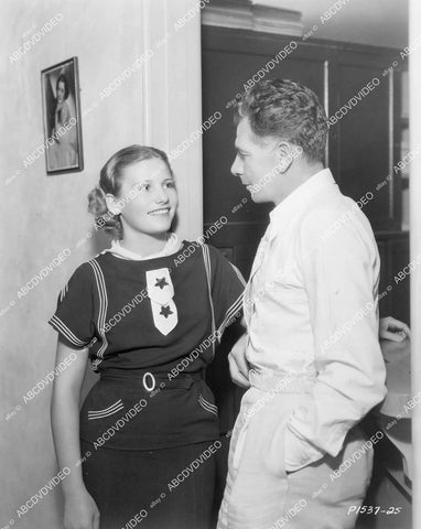 crp-03755 1936 dblwy photo Bessie Patterson, Wesley Ruggles on set film Valiant Is the Word for Carrie crp-03755