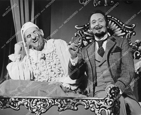 crp-03789 1960's Hans Conried, Grant Griffin theatrical play Rosalinda Los Angeles Music Center Pavilion crp-03789