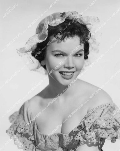 crp-00391 CBS radio photo great smile cutie pie Louise O'Brien on KNX radio St Patrick's Day special crp-00391