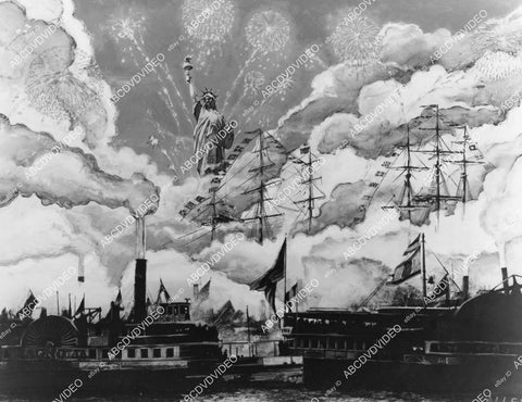 crp-04179 1986 building of the Statue of Liberty docudrama TVM Liberty crp-04179