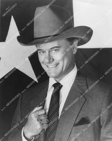 crp-04264 1980's Larry Hagman hosts PBS TV documentary on Texas "Lone Star" crp-04264