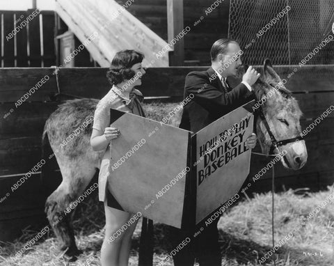 crp-04399 1935 MGM cutie pie go over the rules Pete Smith short subject Donkey Baseball crp-04399