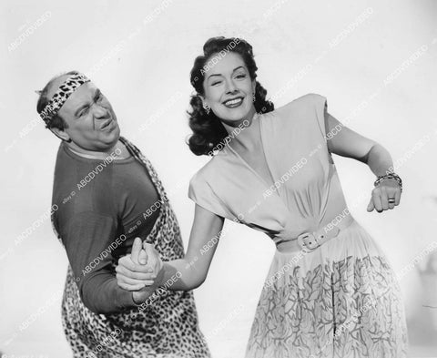 crp-04455 1944 Tom Dugan strong man, Jeanne Bates film Hey, Rookie crp-04455