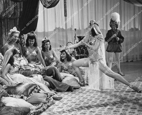 crp-04466 1944 great legs Ann Miller w sexy harem girls film Hey, Rookie crp-04466