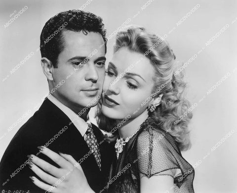 crp-04514 1944 Larry Parks, Lynn Merrick portrait 3 film Stars on Parade crp-04514