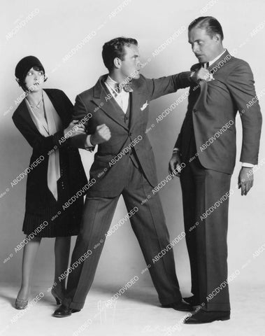 crp-04543 1928 Sally Phipps, Nick Stuart, Brandon Hurst silent film News Parade crp-04543