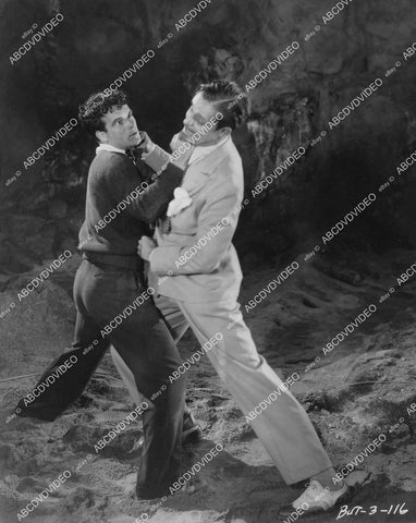crp-04577 1928 Nick Stuart duking it out w Cyril Ring silent film News Parade crp-04577