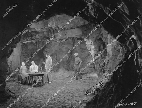 crp-04610 1928 Brandon Hurst, Sally Phipps, Cyril Ring in the cave silent film News Parade crp-04610