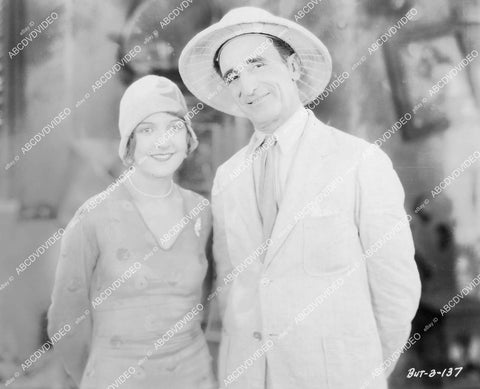 crp-04614 1928 cute Sally Phipps, Brandon Hurst silent film News Parade crp-04614