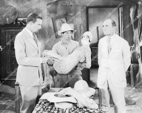 crp-04616 1928 Cyril Ring, Sally Phipps, Brandon Hurst, Franklin Underwood silent film News Parade crp-04616