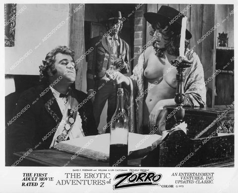 crp-00463 1972 Jacqueline Giroux Penny Boran Lynn Harris sexy time film The Erotic Adventures of Zorro crp-00463