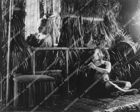 crp-04675 1924 Laska Winter, Percy Marmont w native boy silent film The Marriage Cheat crp-04675