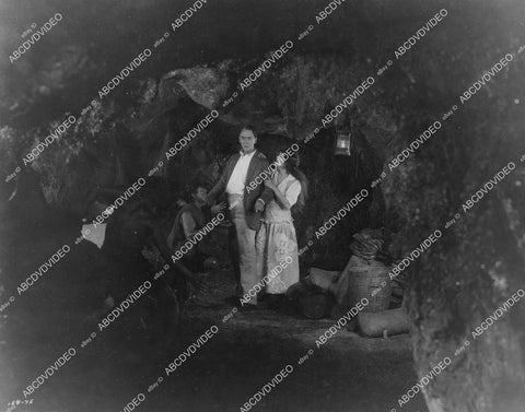 crp-04693 1924 Leatrice Joy, Percy Marmont in the cave silent film The Marriage Cheat crp-04693